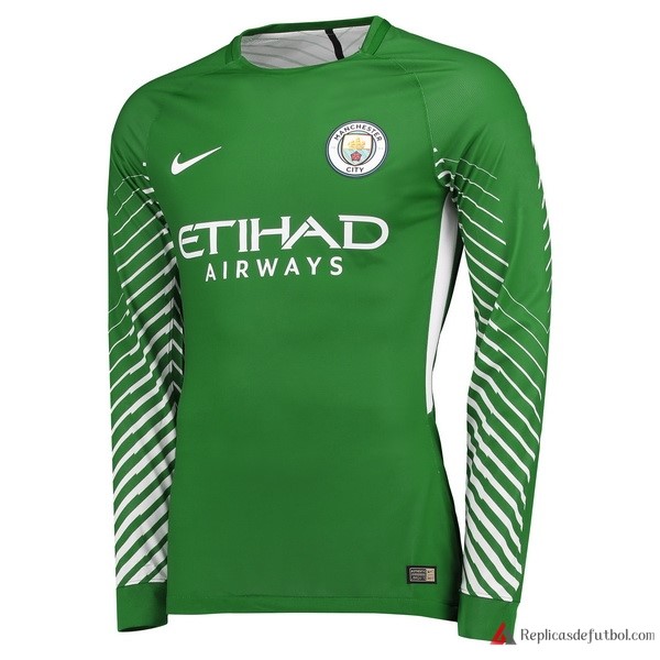 Camiseta Manchester City ML Portero 2017-2018